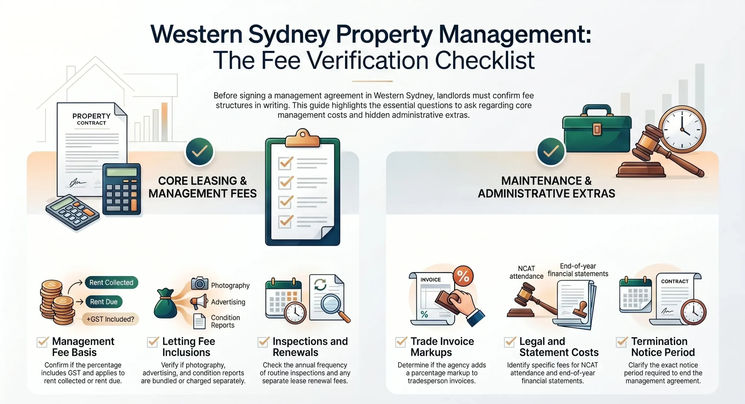 property management fees Western Sydney