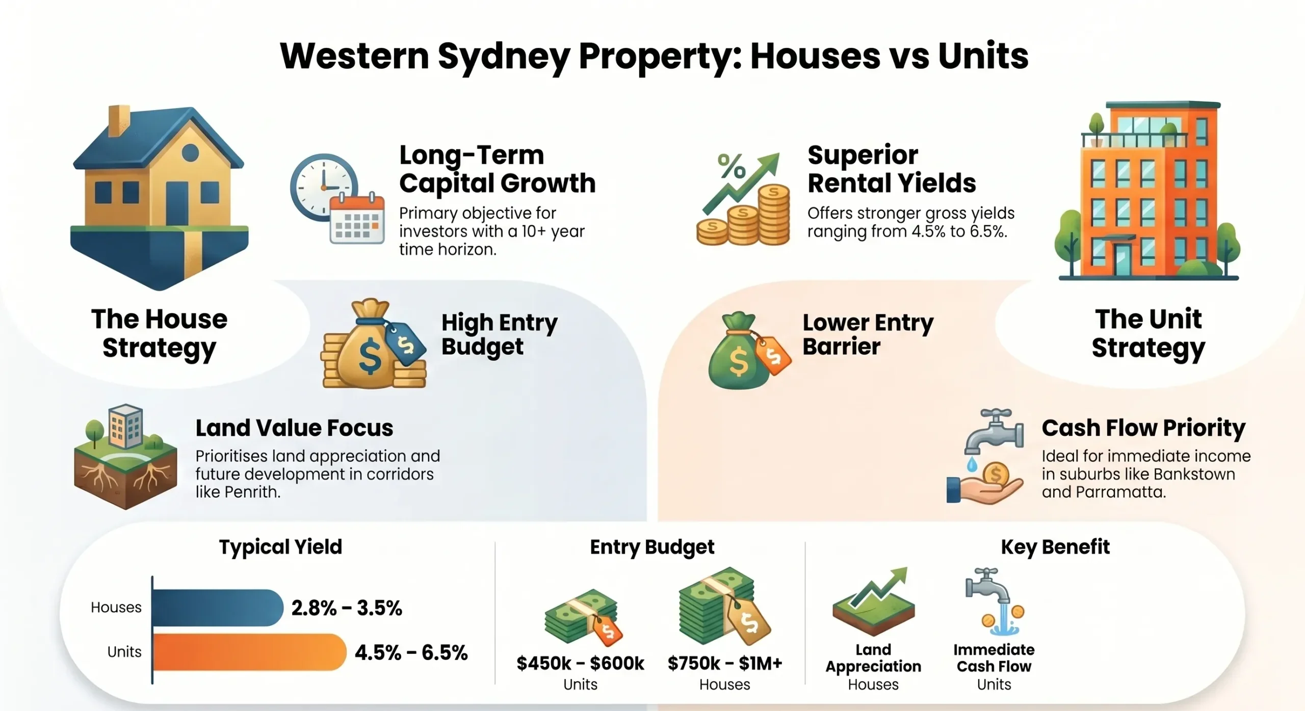 Western Sydney Property Market Comparison